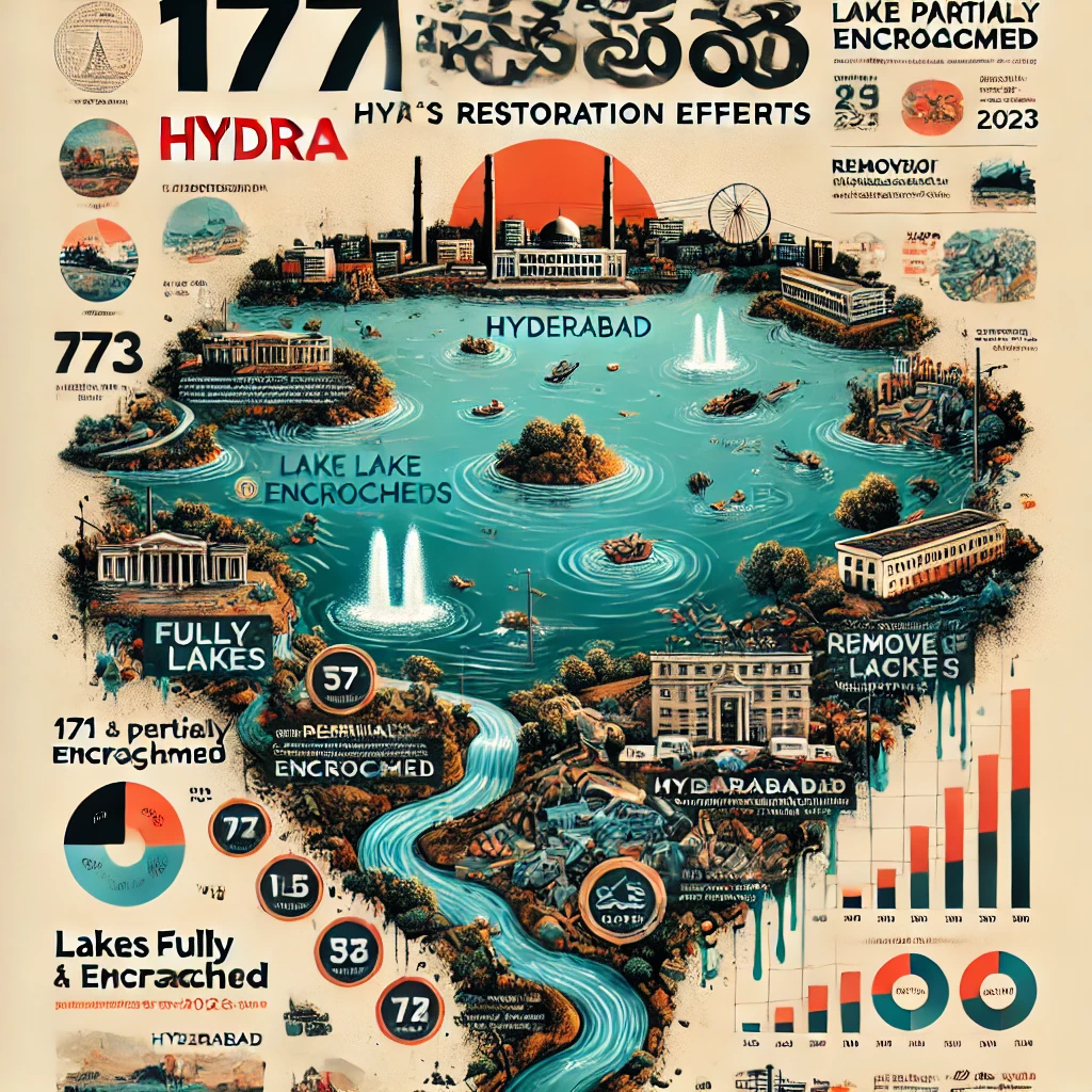 HYDRA Hyderabad lake Restoration Efforts Explained