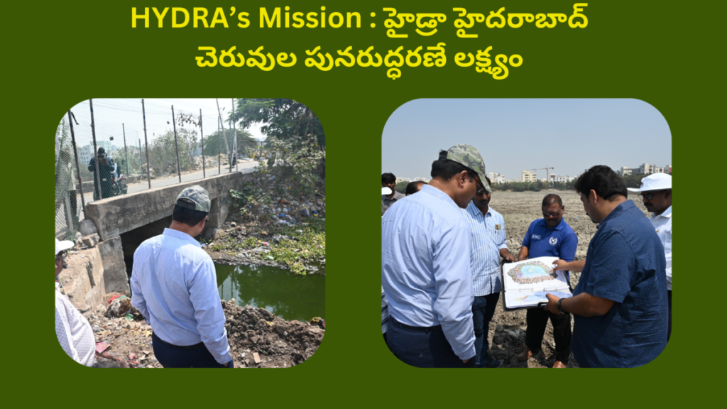 HYDRA’s Mission Lake Restoration in Hyderabad to Revive Urban Water Bodies