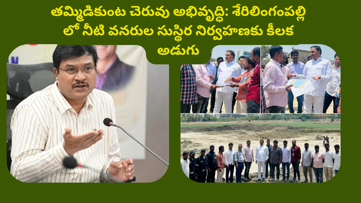 HYDRAA Tammadikunta Lake Development