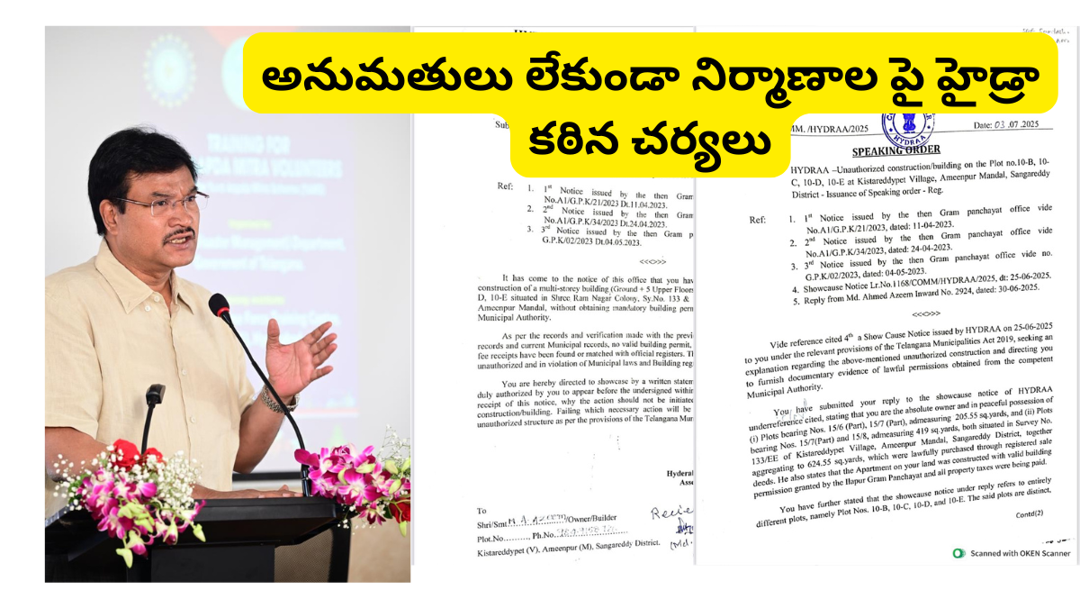 HYDRA Crackdown Illegal Constructions